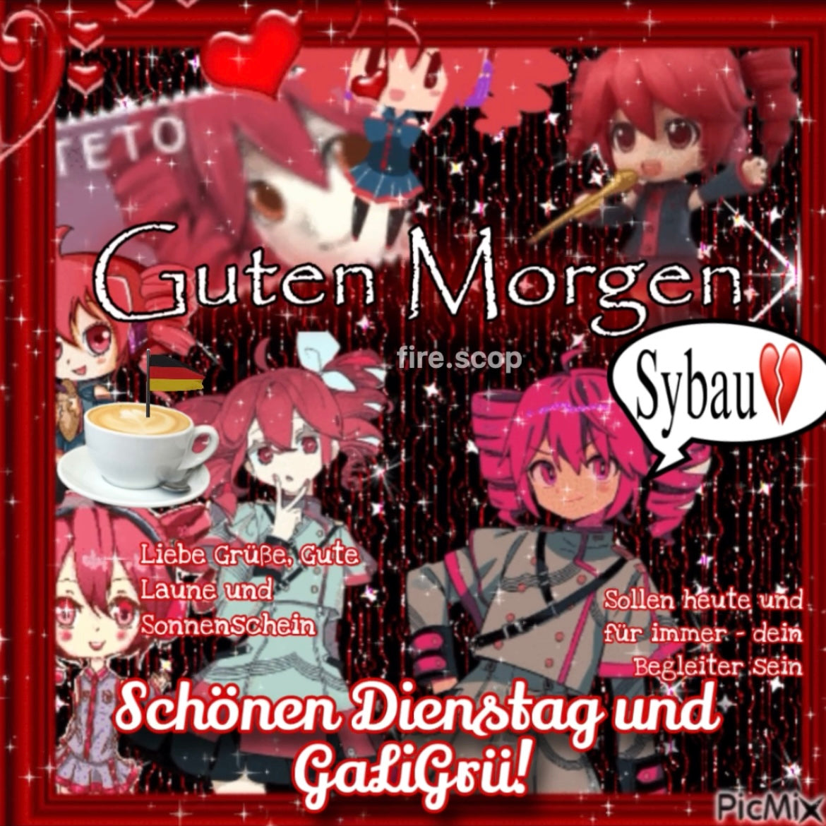 Custom Guten Morgen / Birthday Wishes / Greetings / Motivations