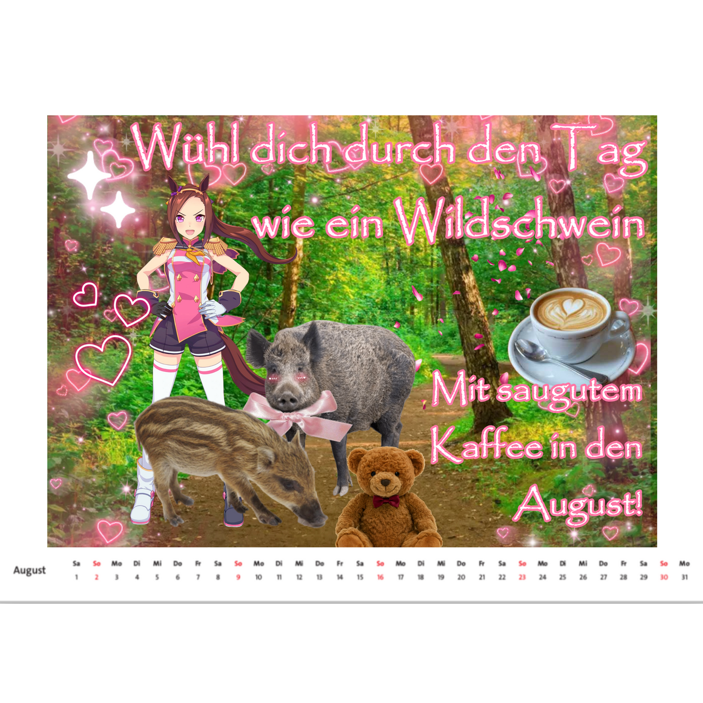 fire.scoops‘ Wildtier Kalender