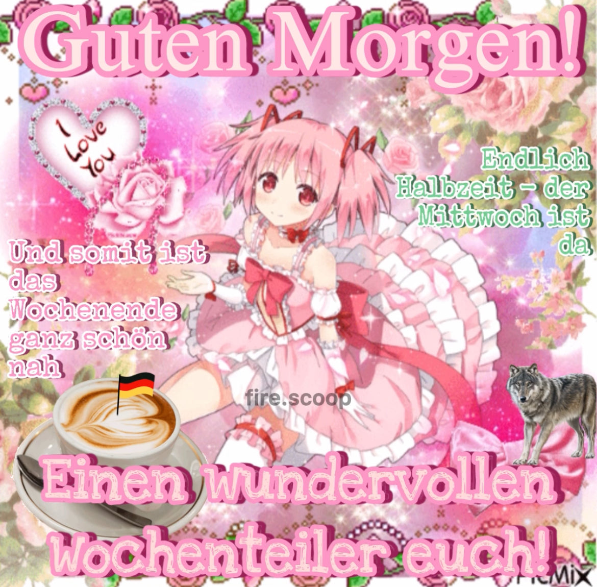 Guten Morgen Sticker