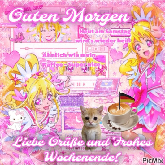 Custom Guten Morgen / Birthday Wishes / Greetings / Motivations