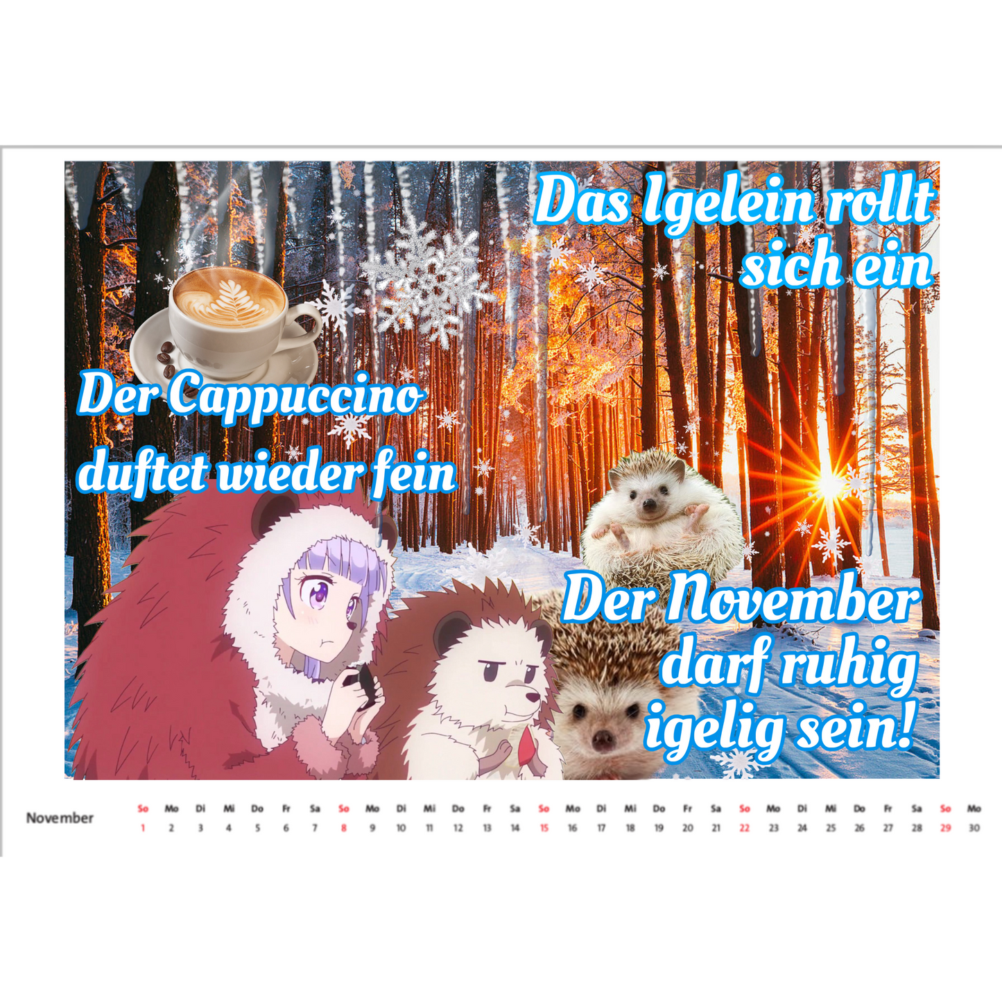 fire.scoops‘ Wildtier Kalender