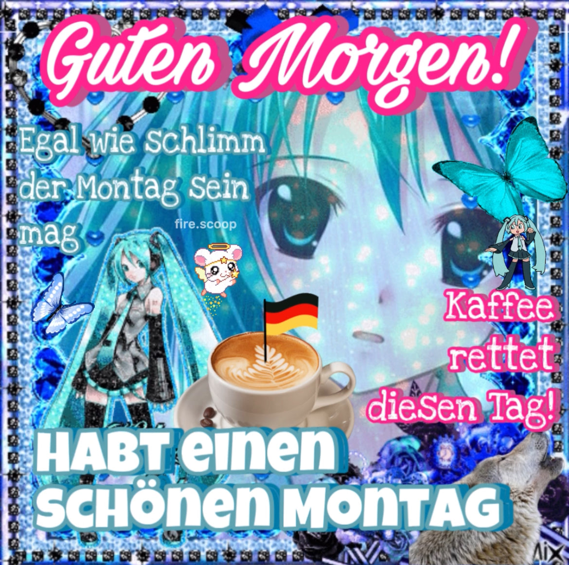 Guten Morgen Sticker